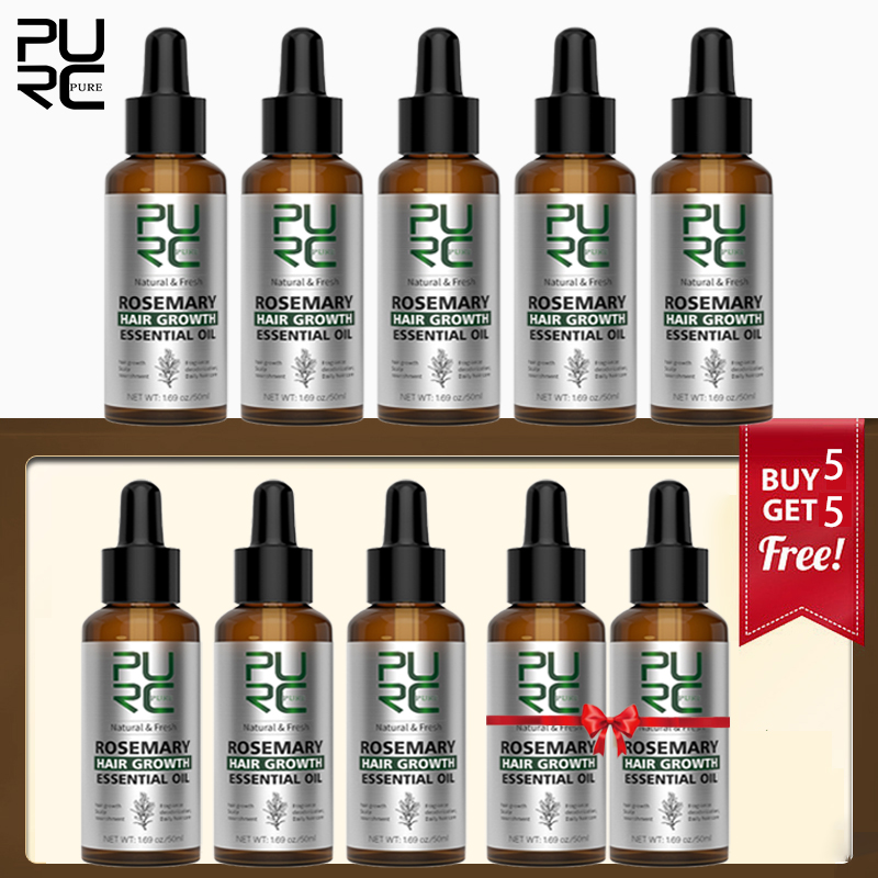 Biotin Hair Growth - PURC ローズマリーオイル 育毛セット 薄毛対策 早速成長促進 濃密オイルキット