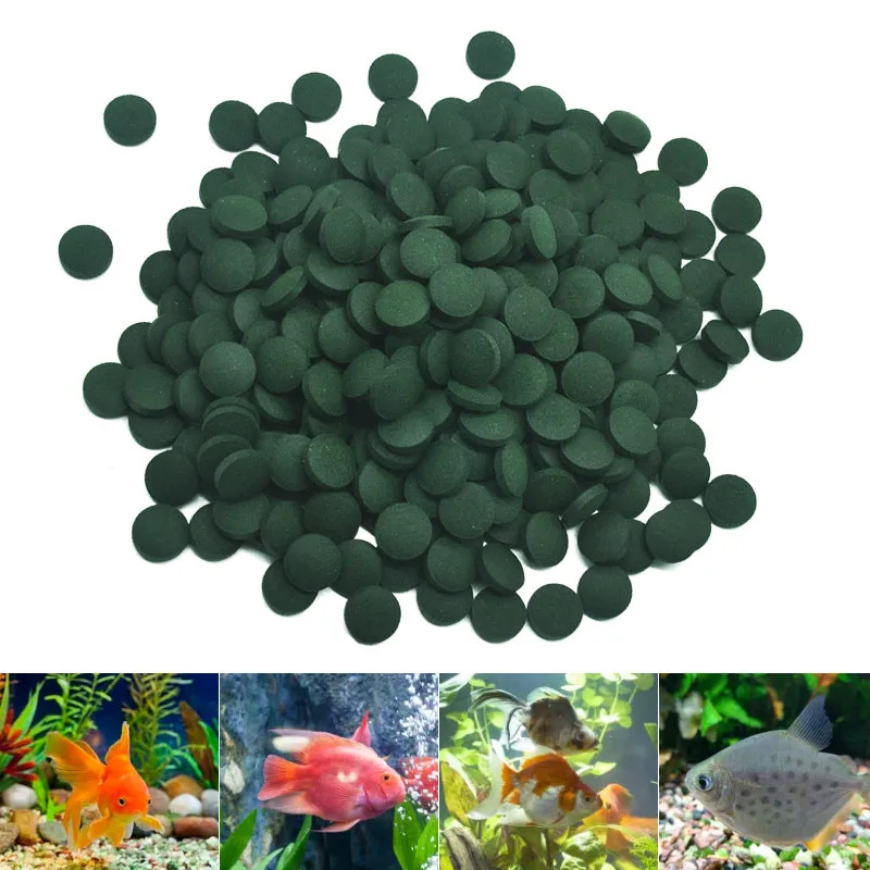 100-3000個 高純度スピルリナ錠剤 スパイラル海藻強化 - Spirulina Tablet Organic のレビューと価格