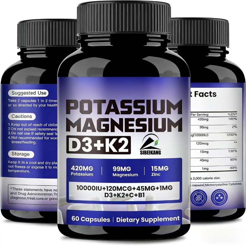 カリウム・マグネシウム・亜鉛カプセルにはビタミンD3とK2の - Vitamin D3 K2 Drop のレビューと価格