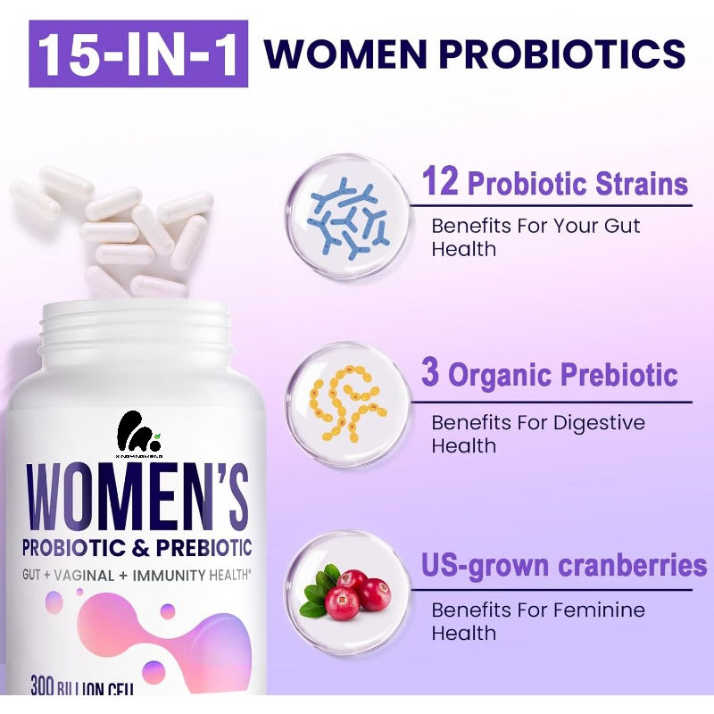 女性用膣内プロバイオティクス - 3000億CFU プレバイ - Probiotic 60 Billion のレビューと価格