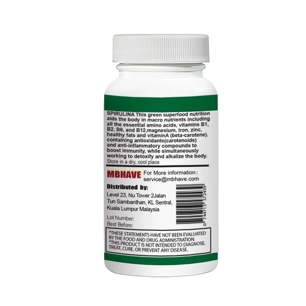 自然汚染スピルリナ,250個,大,送料無料 - Spirulina Tablet Organic のレビューと価格