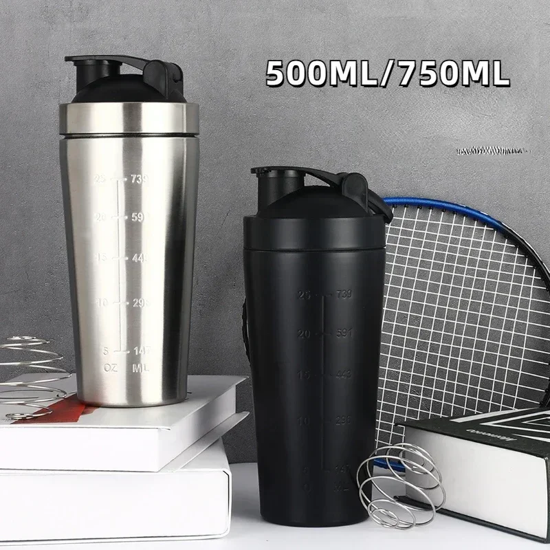 ステンレス鋼プロテインシェーカーカップポータブルフィットネス - Nutrition For Fitness のレビューと価格