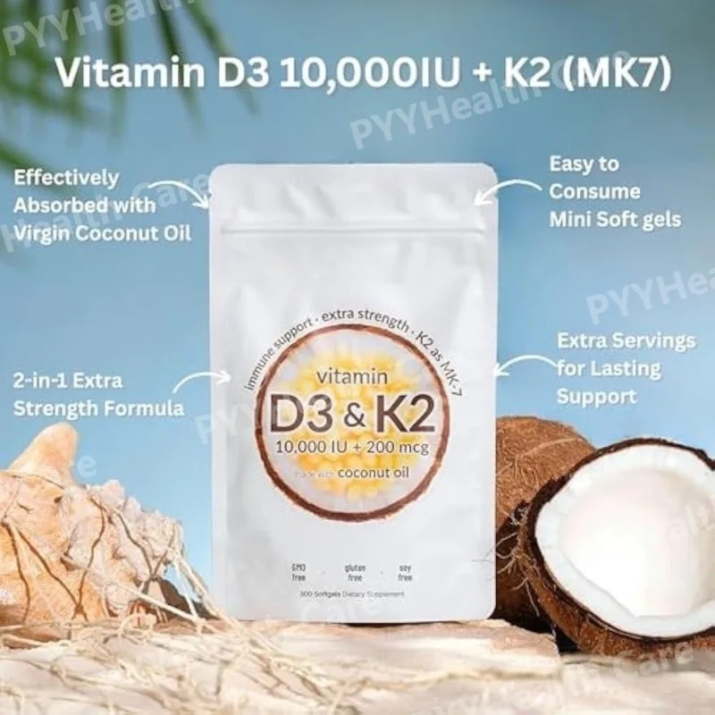 ビタミンD3 10000 IU + K2 MK-7 200  - Vitamin D3 K2 Drop のレビューと価格