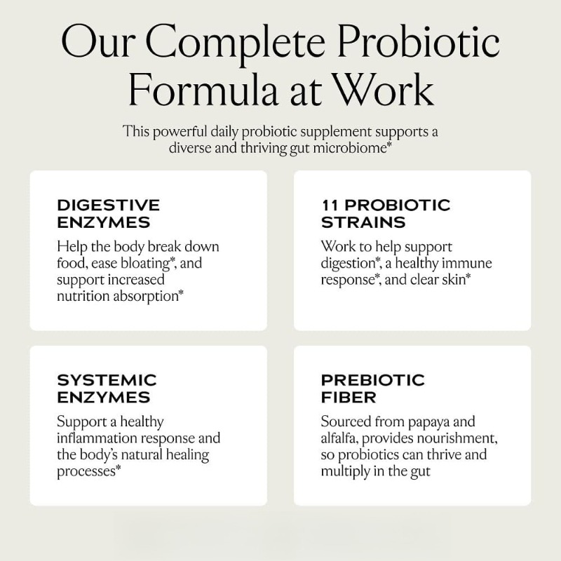 消化、膨満感、免疫システム、健康サポートのための30億CFU - Probiotic 60 Billion のレビューと価格