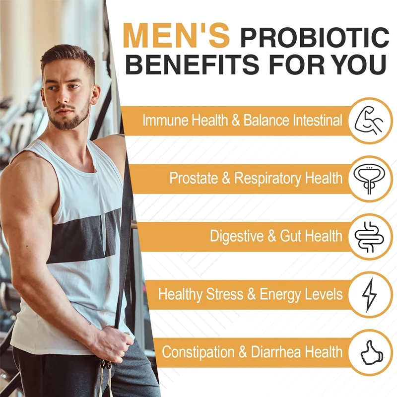 男性用プロバイオティクス、ターメリック、クランベリー、その他 - Probiotic 60 Billion のレビューと価格