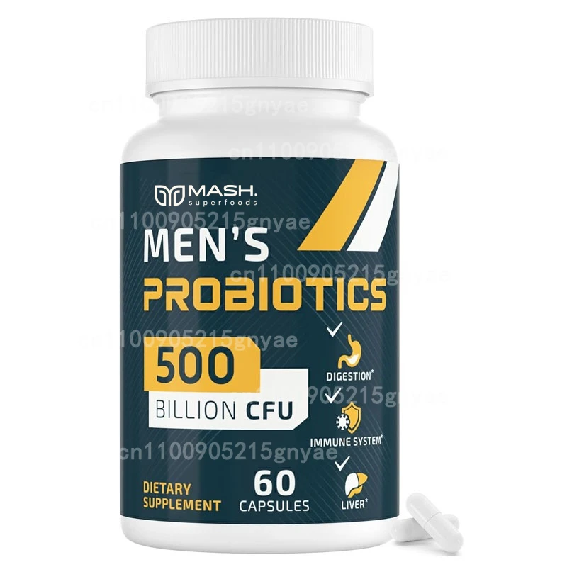 60カプセル 男性用プロバイオティクス 5000億CFU 1 - Probiotic 60 Billion のレビューと価格