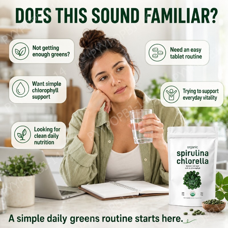 オーガニック スピルリナ クロレラ タブレット デイリーグリ - Spirulina Tablet Organic のレビューと価格